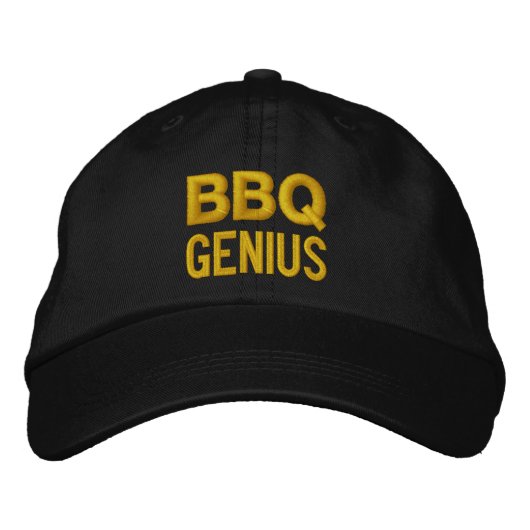 BBQ GENIUS キャップ (正面)