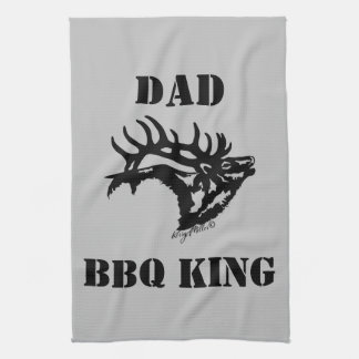 BBQ KING – ブルエルクキッチンタオル キッチンタオル