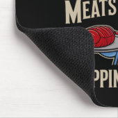 Bbq Old Row Smoking Meats And Clappin Cheeks  マウスパッド (コーナー)