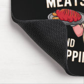 Bbq Old Row Smoking Meats And Clappin Cheeks 1  マウスパッド (コーナー)