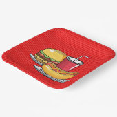 BBQ Party ペーパープレート (傾斜あり)