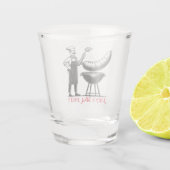  BBQ Party  Personalized Chef  ショットグラス (裏面)