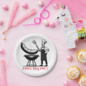 BBQ Party  Personalized Chef  ペーパープレート (パーティー)
