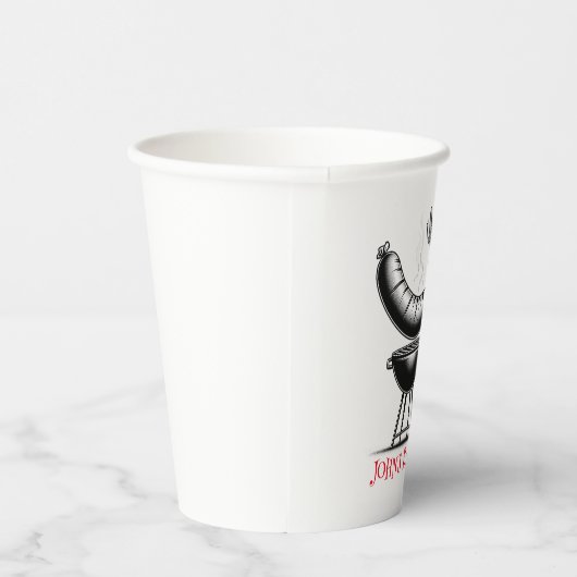 BBQ Party  Personalized Chef  紙コップ (右)