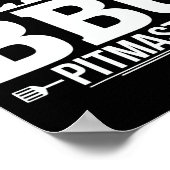 Bbq Pitmaster Grill Master Tee For Byrbecue Lovers ポスター (角)