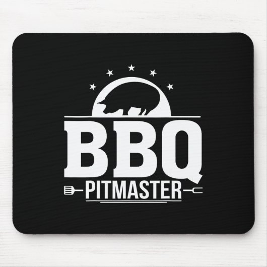Bbq Pitmaster Grill Master Tee For Byrbecue Lovers マウスパッド (正面)