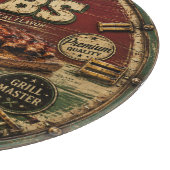 BBQ Ribs Smokehouse Barbecue Grill Master Gift カッティングボード (角)