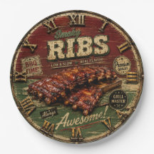 BBQ Ribs Smokehouse Barbecue  Grill Master Gift