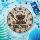 BBQ Zone Barbecue Grill ペーパープレート (パーティー)