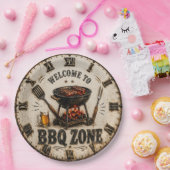 BBQ Zone Barbecue Grill ペーパープレート (パーティー)
