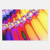 BBQSHOES™フラクサイケデリックタル ラッピングペーパーシート (正面3)