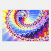 BBQSHOES™フラクサイケデリックタル ラッピングペーパーシート (正面2)