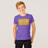 BBSSおもしろいバンドイエローキッズTシャツ Tシャツ (正面フル)