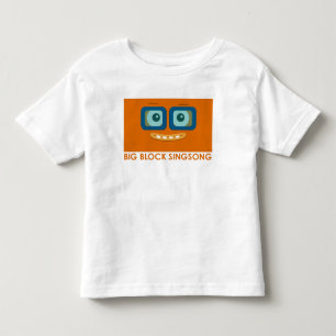 BBSSのおもしろいバンドオレンジ幼児のTシャツ トドラーTシャツ