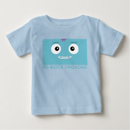 BBSSのおもしろいバンド青色児のTシャツ ベビーTシャツ