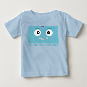 BBSSのおもしろいバンド青色児のTシャツ ベビーTシャツ