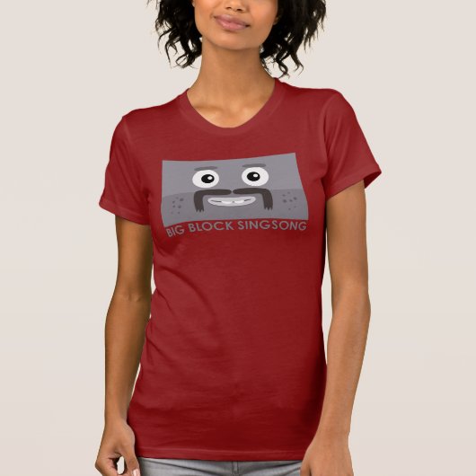 BBSSのカウボーイの女性のTシャツ Tシャツ (正面)