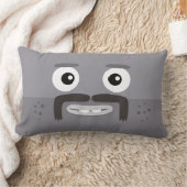 BBSSのカウボーイの枕(21" x13") ランバークッション (ブランケット)