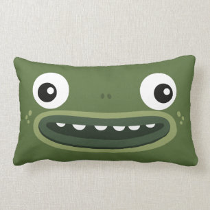 BBSSのカエルの枕(21" x13") ランバークッション