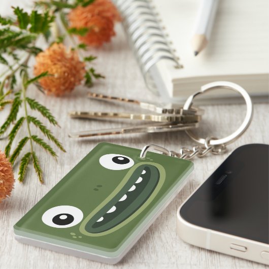 BBSSのカエルKeychain キーホルダー (正面右)