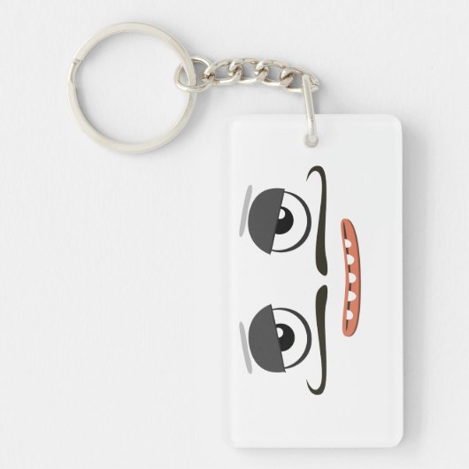 BBSSのカラフルな日Keychain キーホルダー (正面)