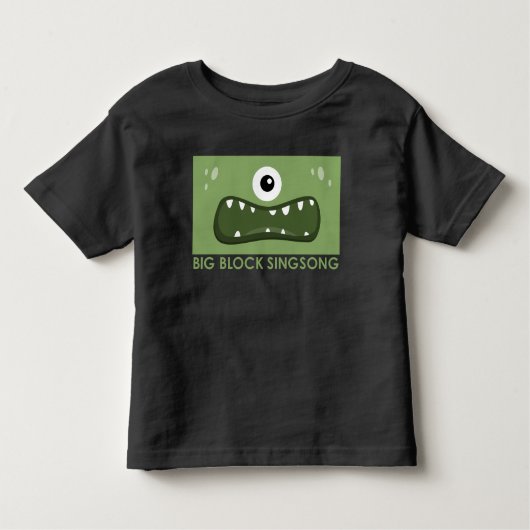 BBSSのシクロプス幼児のTシャツ トドラーTシャツ (正面)