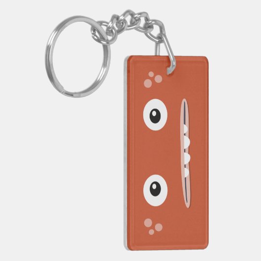 BBSSのタコKeychain キーホルダー (正面左)