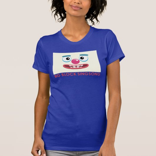 BBSSのピエロの女性のTシャツ Tシャツ (正面)
