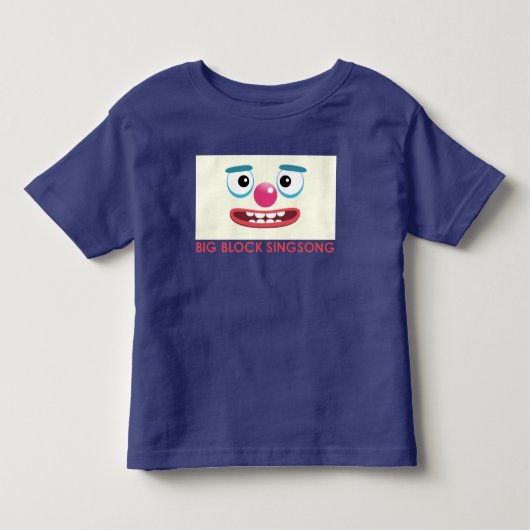 BBSSのピエロの幼児のTシャツ トドラーTシャツ (正面)