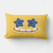 BBSSのフルーツの枕(21" x13") ランバークッション (正面)