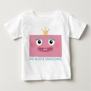BBSSのプリンセスのベビーのTシャツ ベビーTシャツ