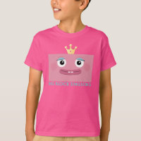 BBSSのプリンセスの子供のTシャツ
