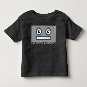BBSSのロボット幼児のTシャツ トドラーTシャツ