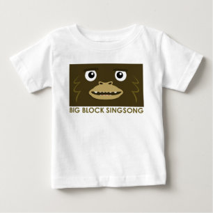 BBSSの大きい足のベビーのTシャツ ベビーTシャツ