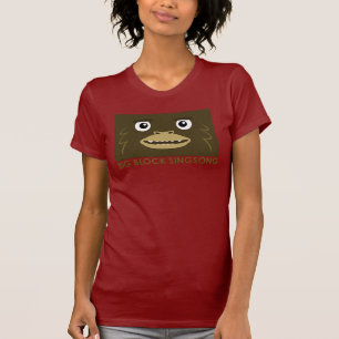 BBSSの大きい足の女性のTシャツ Tシャツ