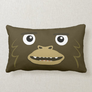 BBSSの大きい足の枕(21" x13") ランバークッション