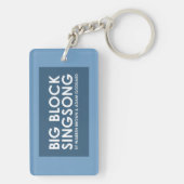 BBSSの宇宙の友人のエイリアンKeychain キーホルダー (裏面)