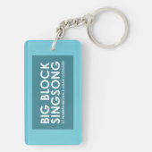 BBSSの時間旅行者Keychain キーホルダー (裏面)