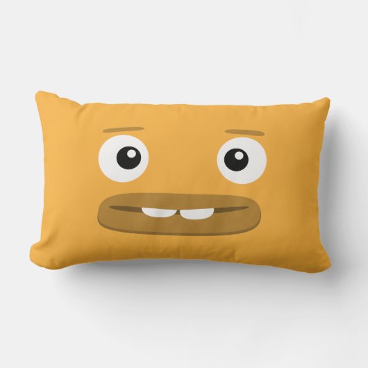 BBSSの睡眠の枕(21" x13") ランバークッション (正面)