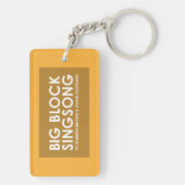 BBSSの睡眠Keychain キーホルダー (裏面)