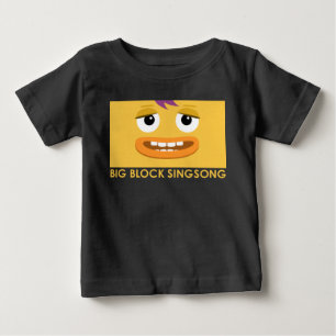 BBSSの石及びロールベビーのTシャツ ベビーTシャツ