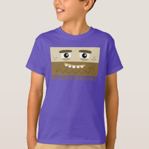 BBSSの穴居人の子供のTシャツ Tシャツ