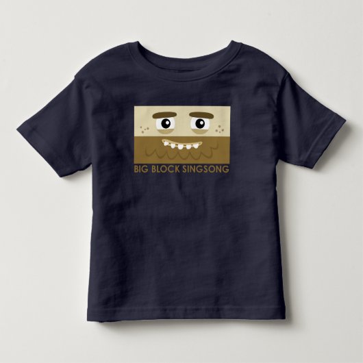 BBSSの穴居人の幼児のTシャツ トドラーTシャツ (正面)