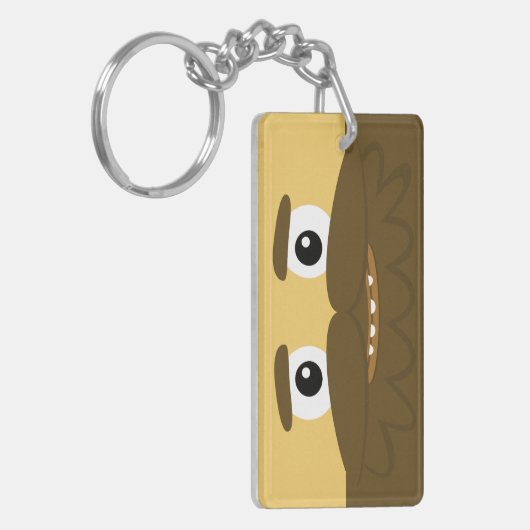 BBSSの荒野Keychain キーホルダー (正面左)