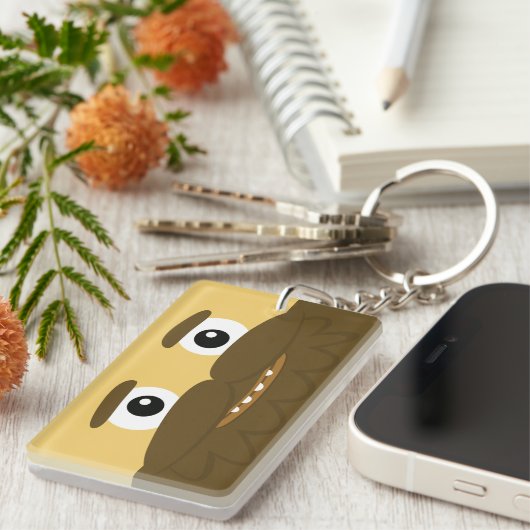 BBSSの荒野Keychain キーホルダー (正面右)