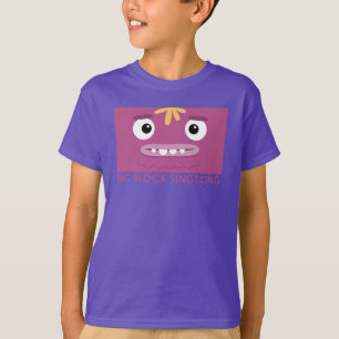 BBSSの違うな紫色の子供のTシャツ Tシャツ