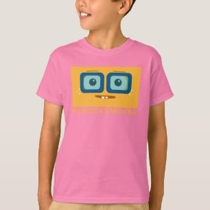 BBSSの違うな黄色の子供のTシャツ Tシャツ