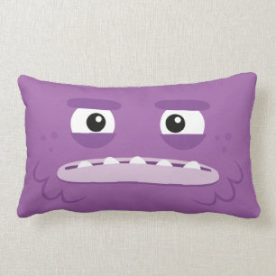 BBSSのLaのティーのDahの紫色の枕(21" x13") ランバークッション
