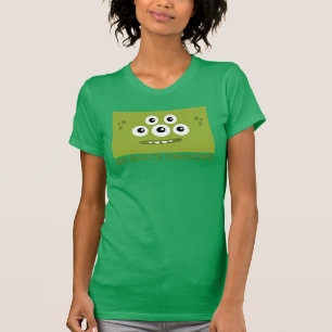 BBSSのLaのティーのDahの緑の女性のTシャツ Tシャツ