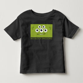 BBSSのLaのティーのDahの緑の幼児のTシャツ トドラーTシャツ